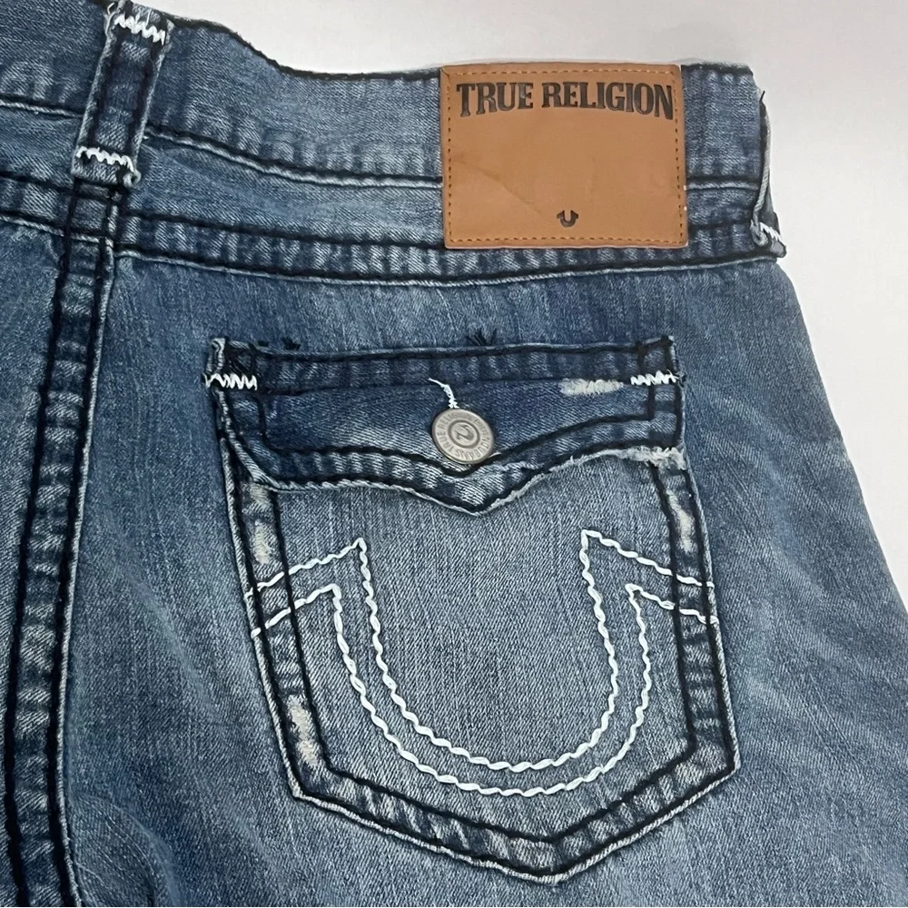 True Religion Denim‎ Jean Short Straight Stretch